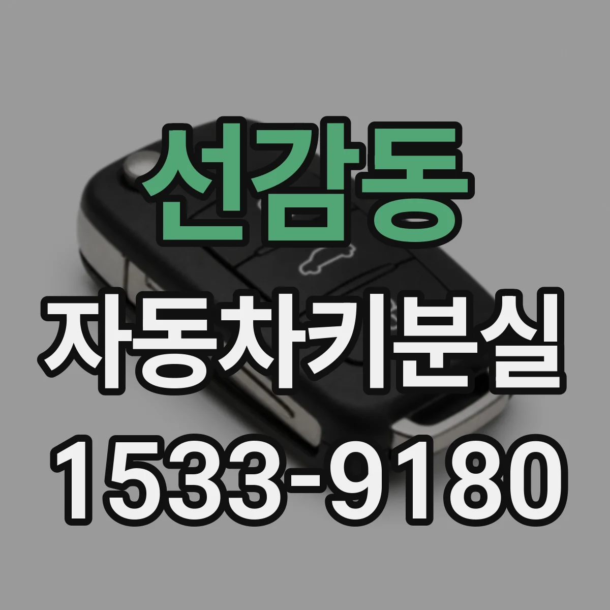 선감동 자동차키분실