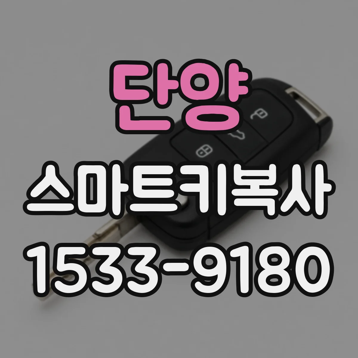 단양 스마트키복사