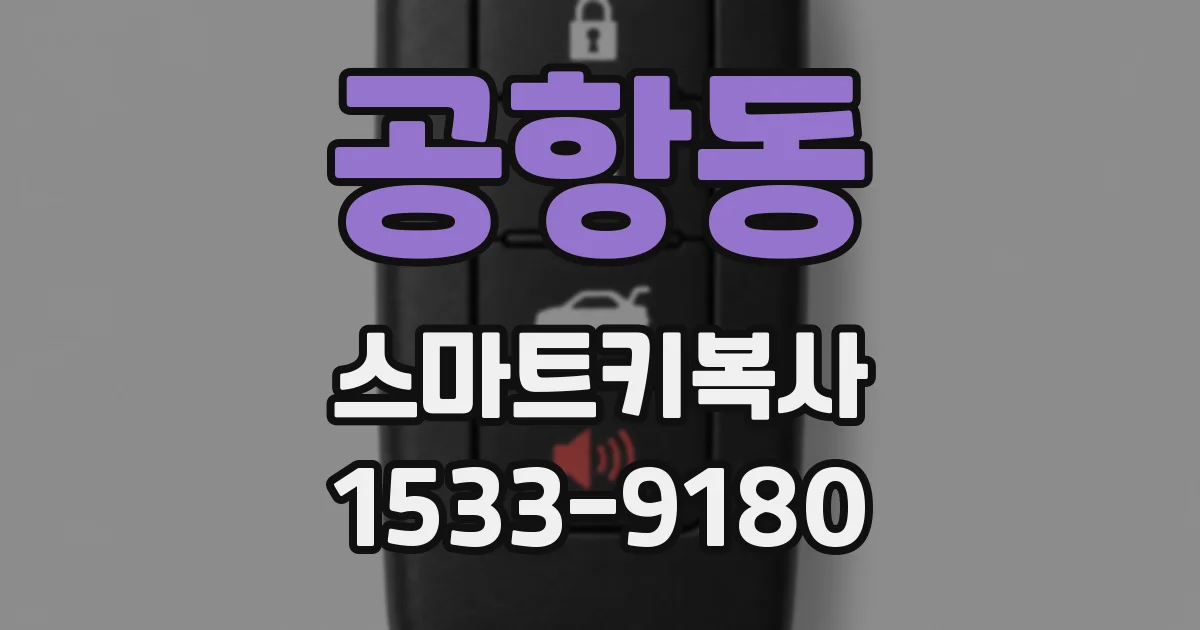 공항동 스마트키복사