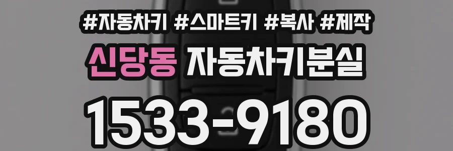 신당동 자동차키분실