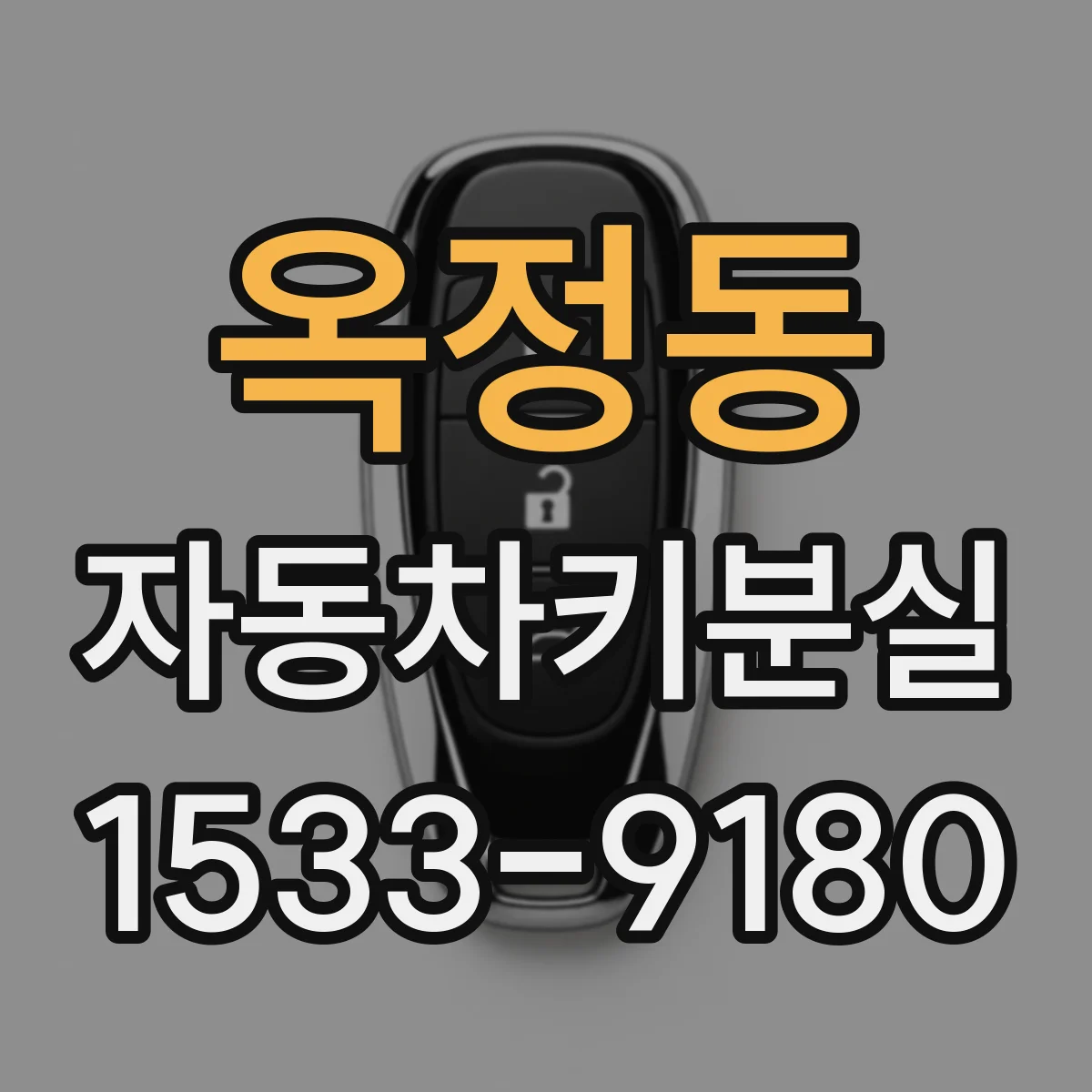 옥정동 자동차키분실
