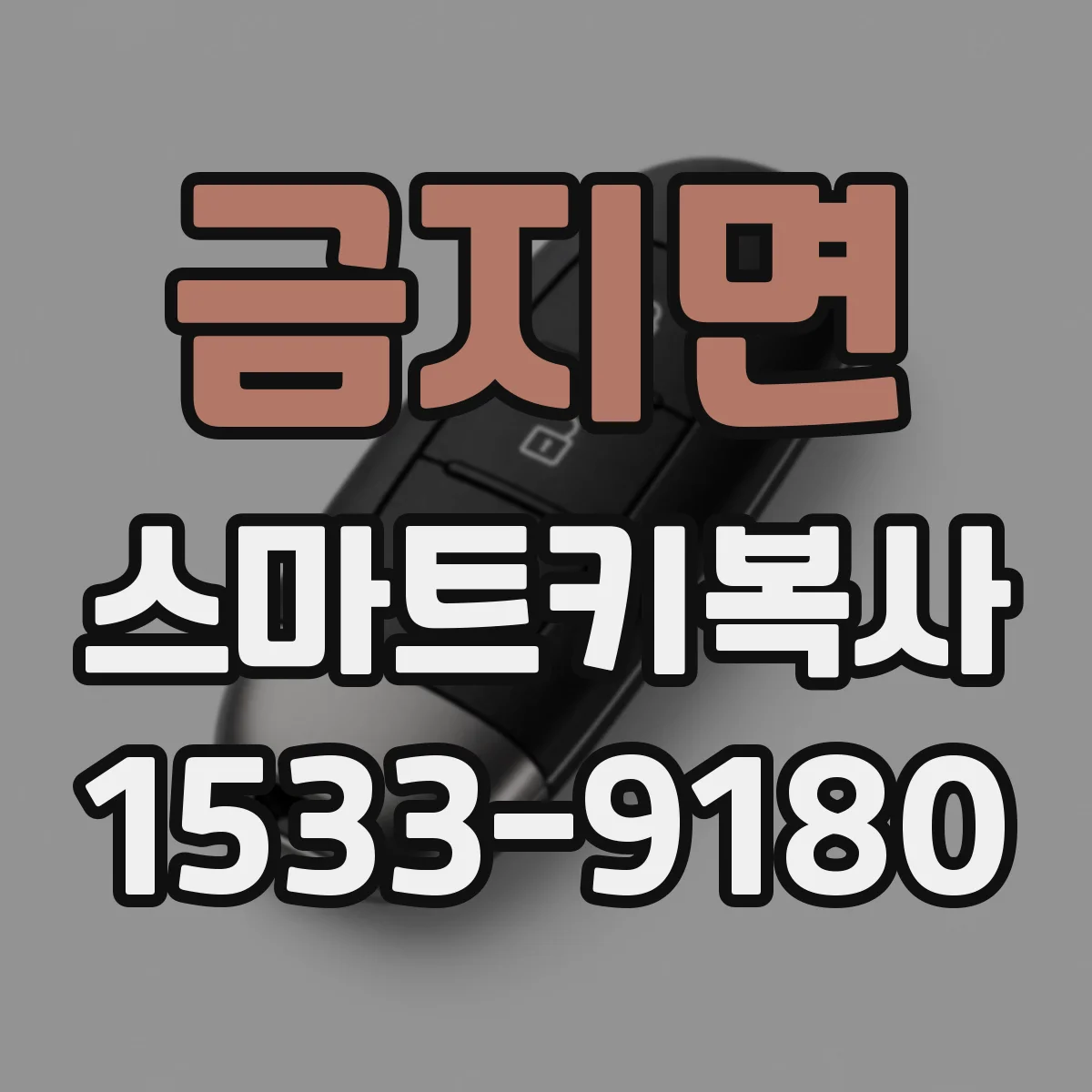 금지면 스마트키복사