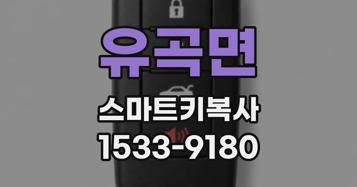 유곡면 스마트키복사