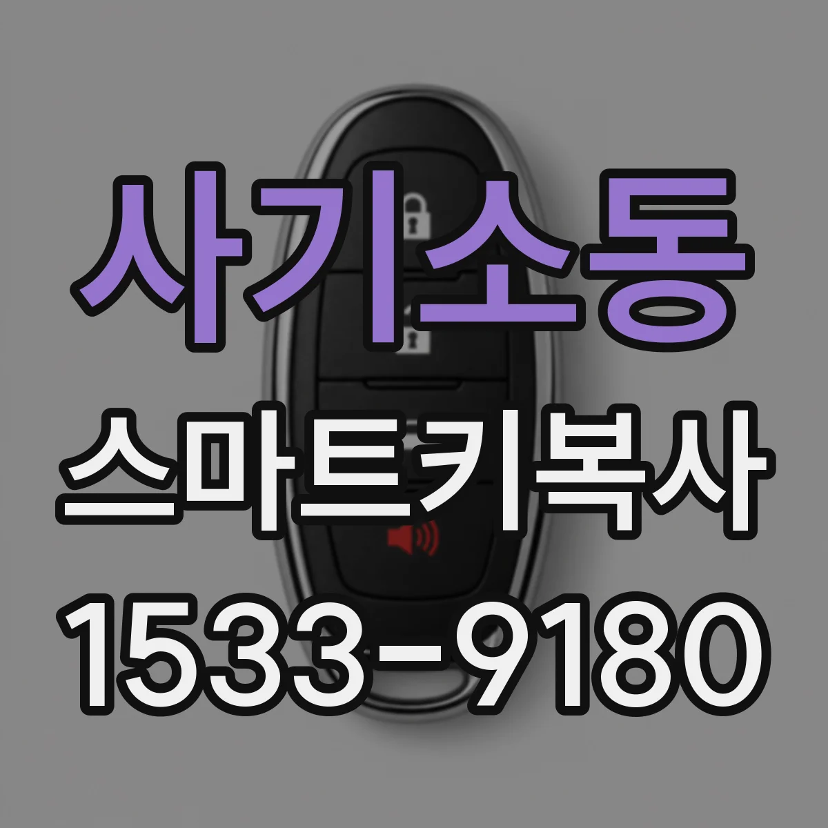 사기소동 스마트키복사