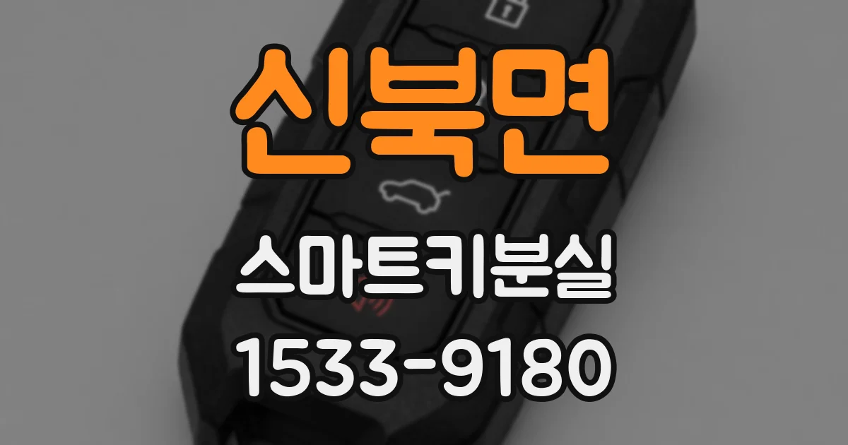 신북면 스마트키분실