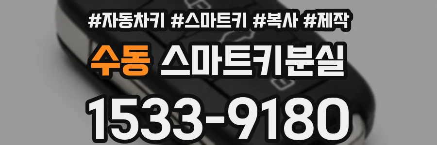 수동 스마트키분실