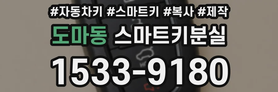도마동 스마트키분실