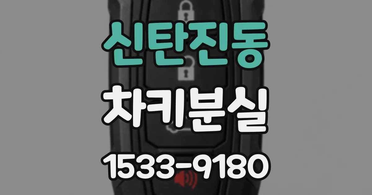 신탄진동 차키분실