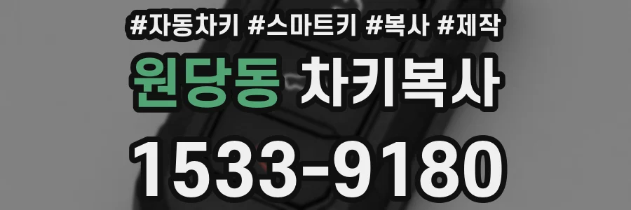 원당동 차키복사