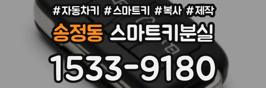 송정동 스마트키분실