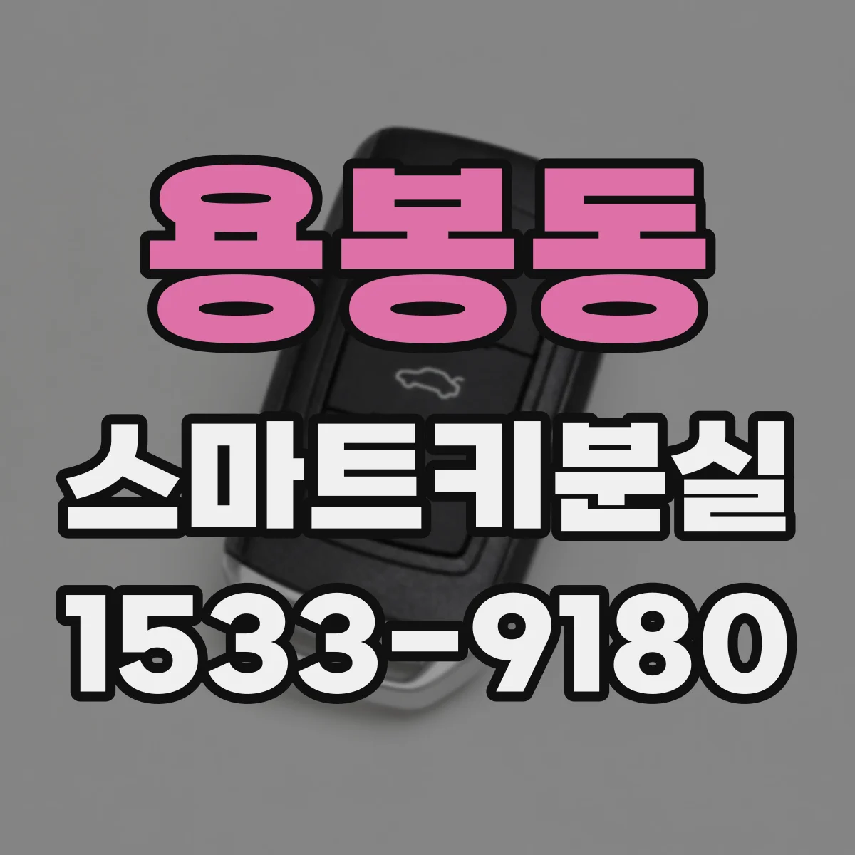 용봉동 스마트키분실