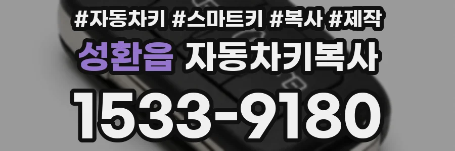 성환읍 자동차키복사