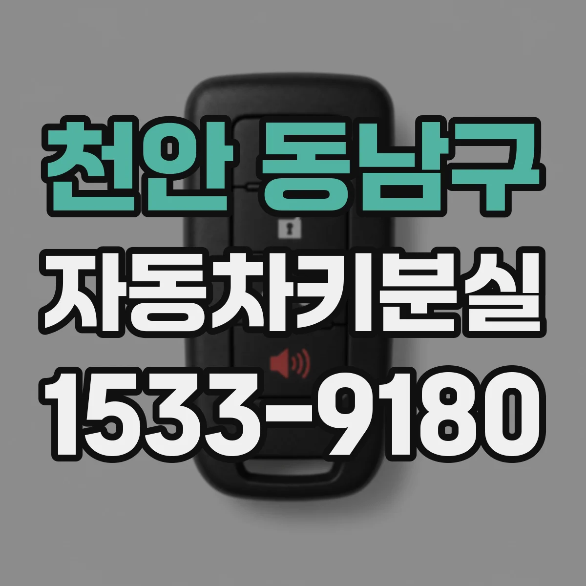 천안 동남구 자동차키분실