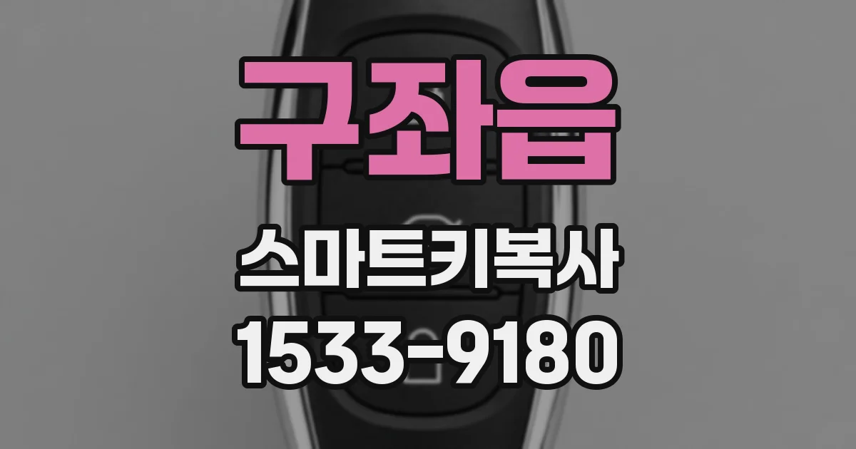 구좌읍 스마트키복사