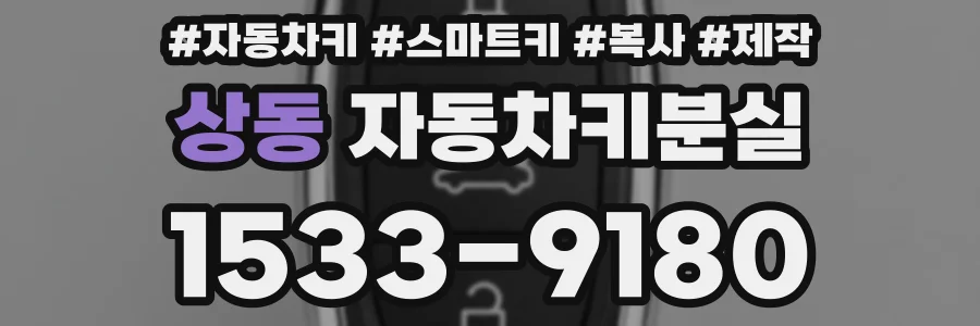 상동 자동차키분실
