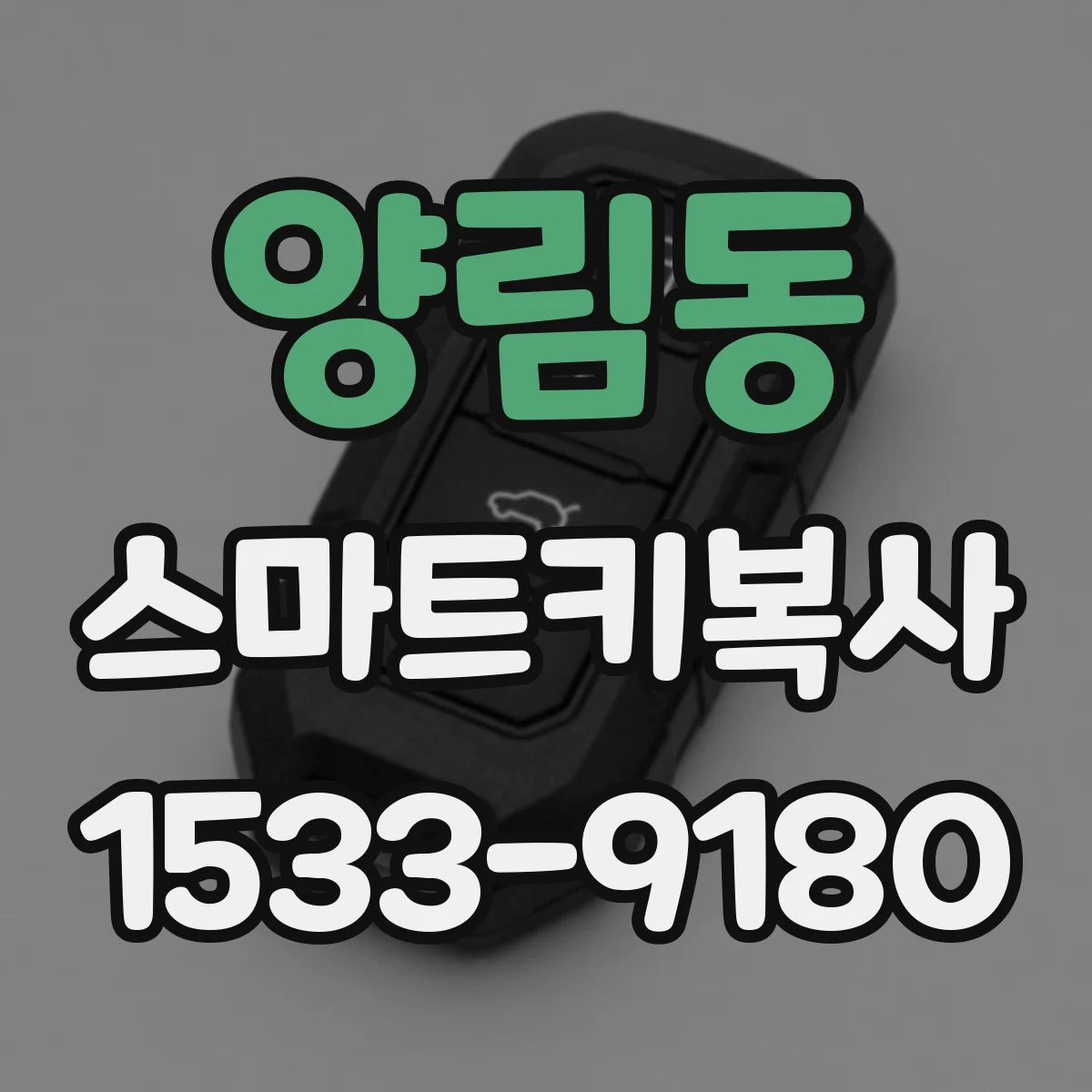 양림동 스마트키복사