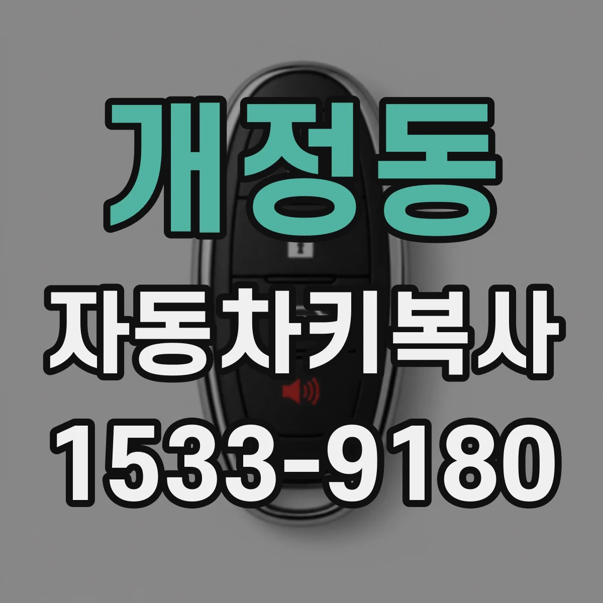 개정동 자동차키복사