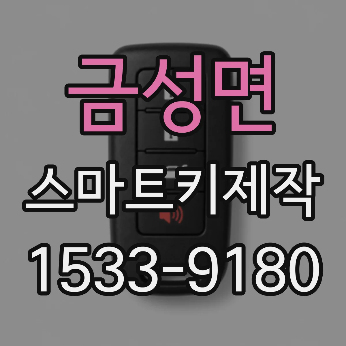 금성면 스마트키제작