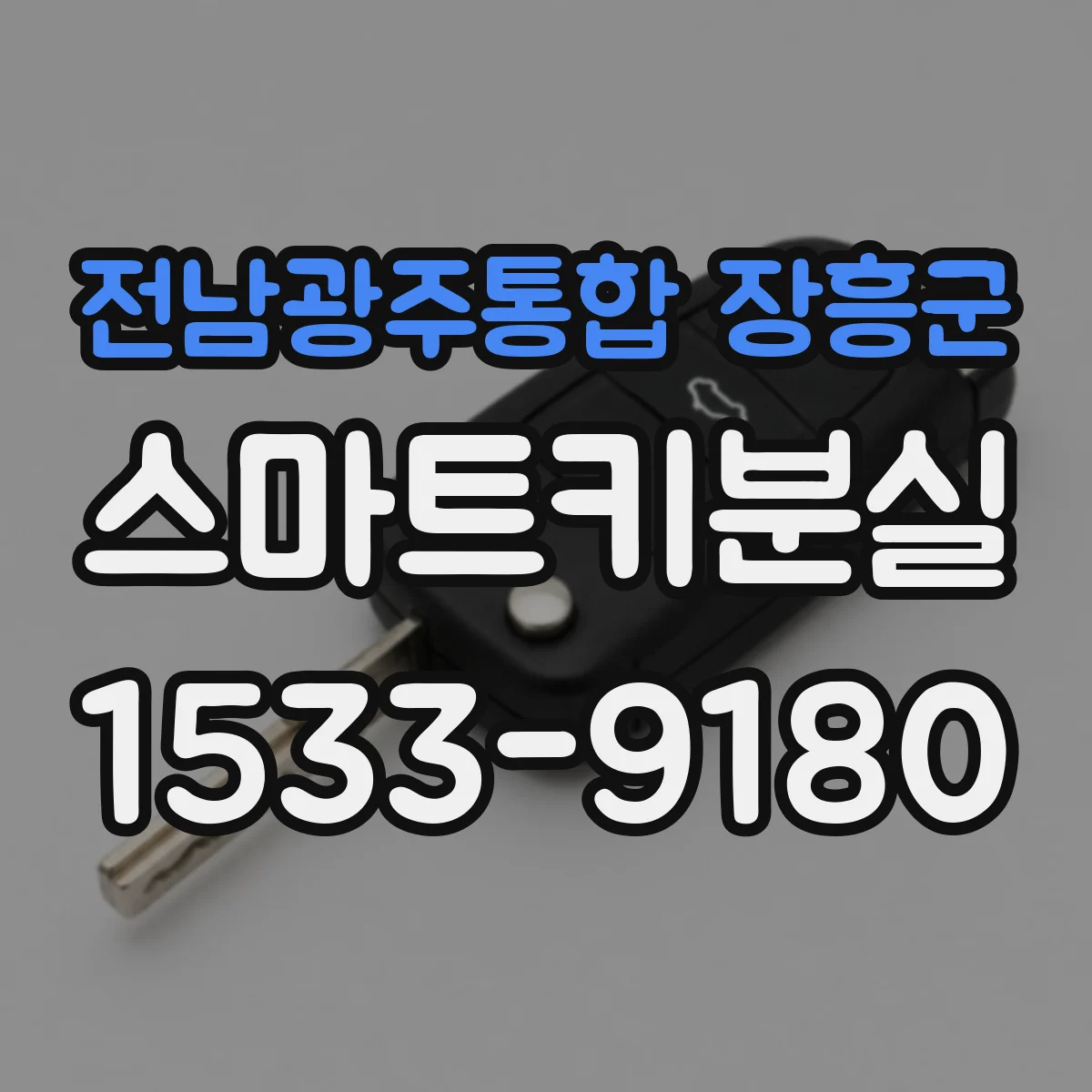 전남광주통합 장흥군 스마트키분실