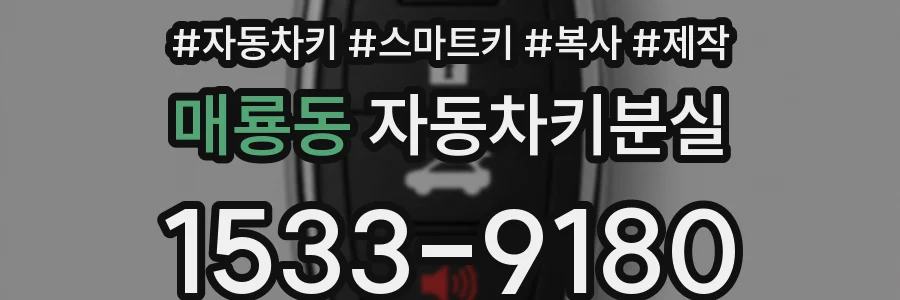 매룡동 자동차키분실