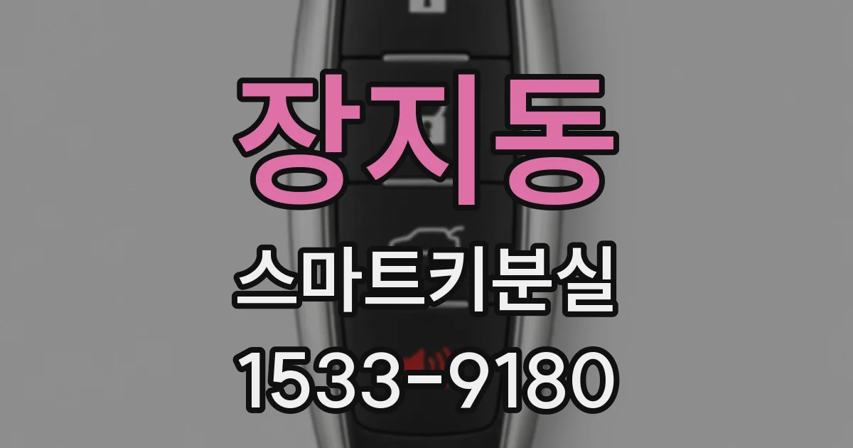 장지동 스마트키분실