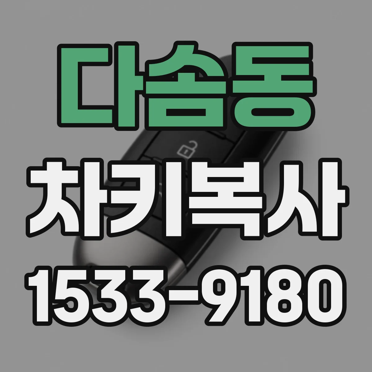 다솜동 차키복사