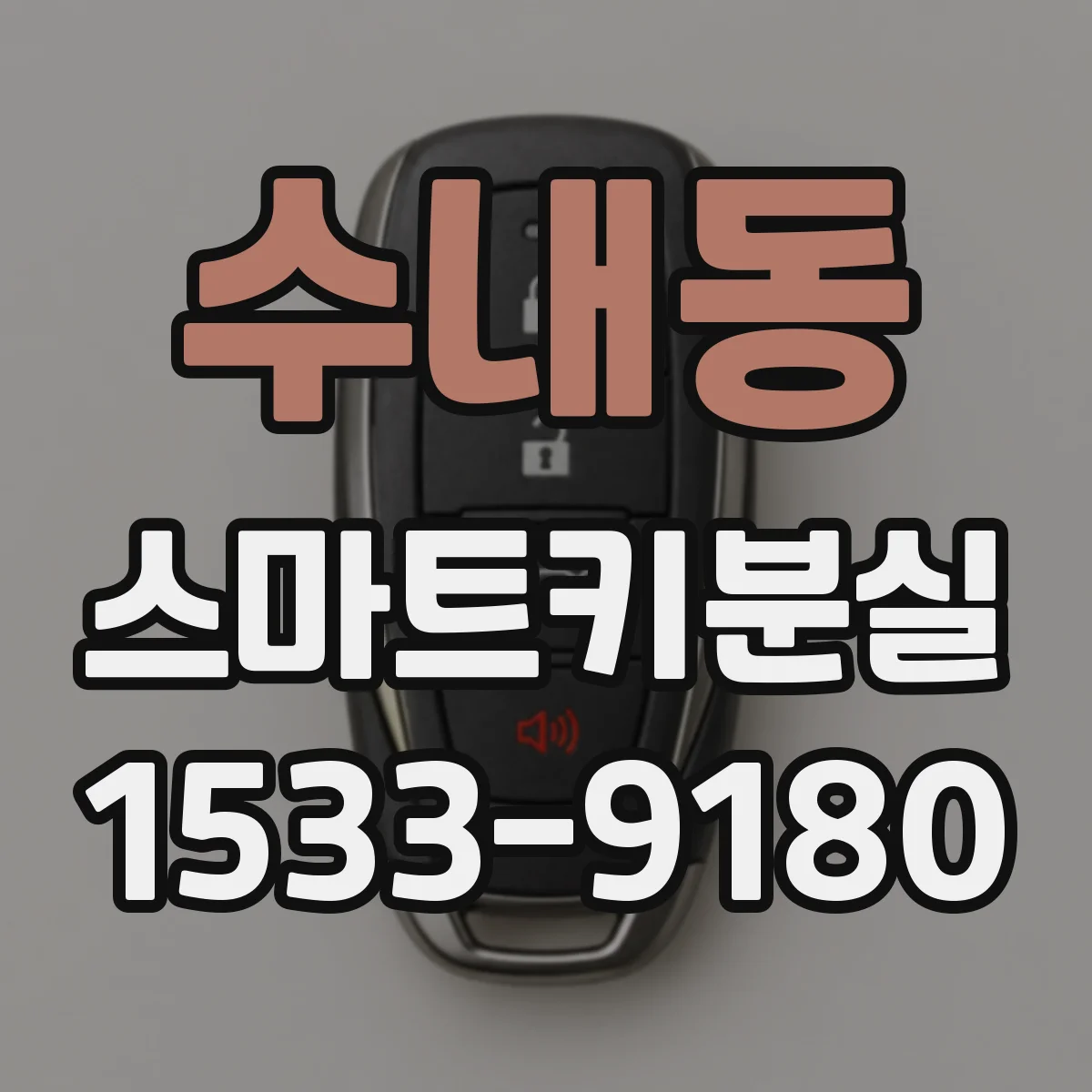 수내동 스마트키분실