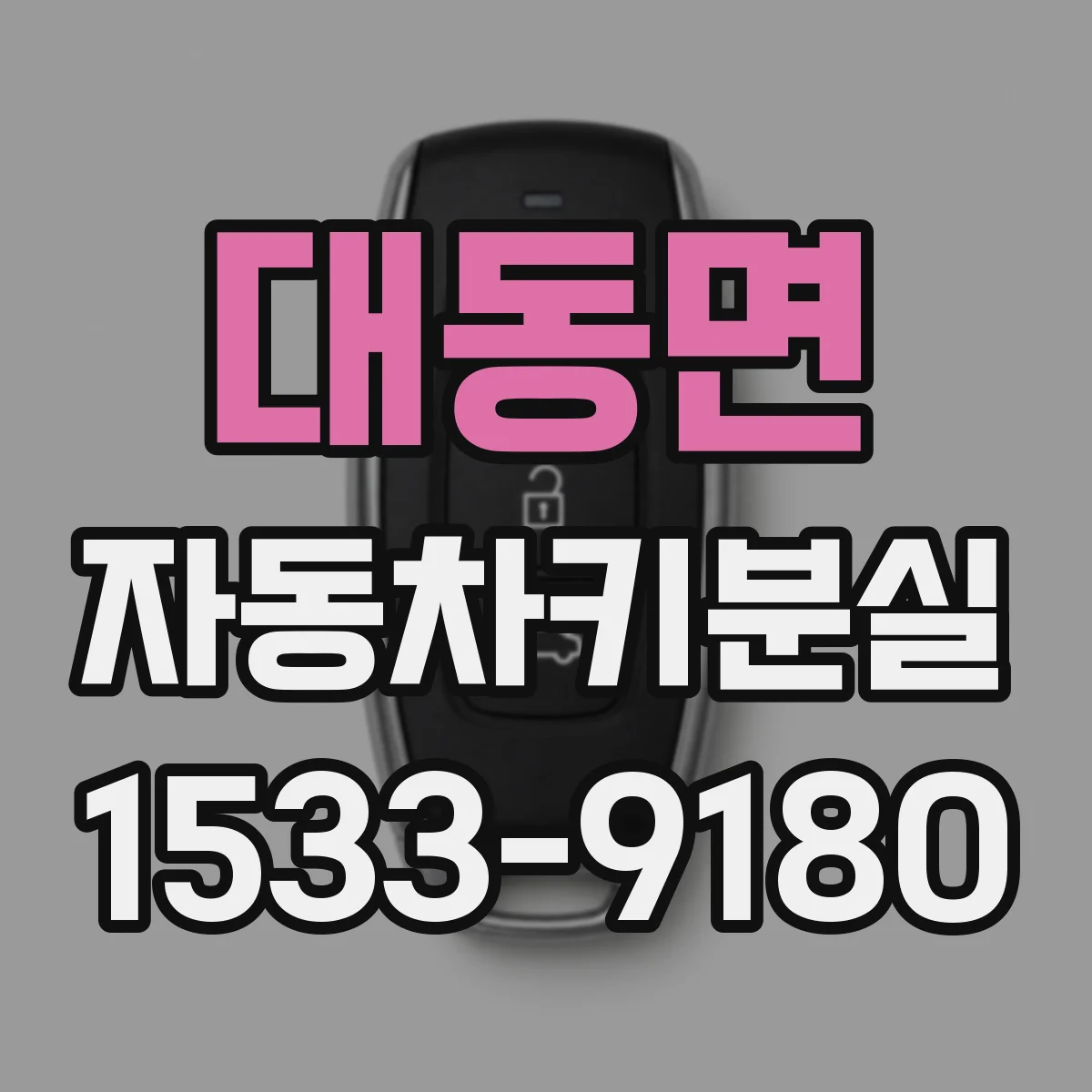 대동면 자동차키분실