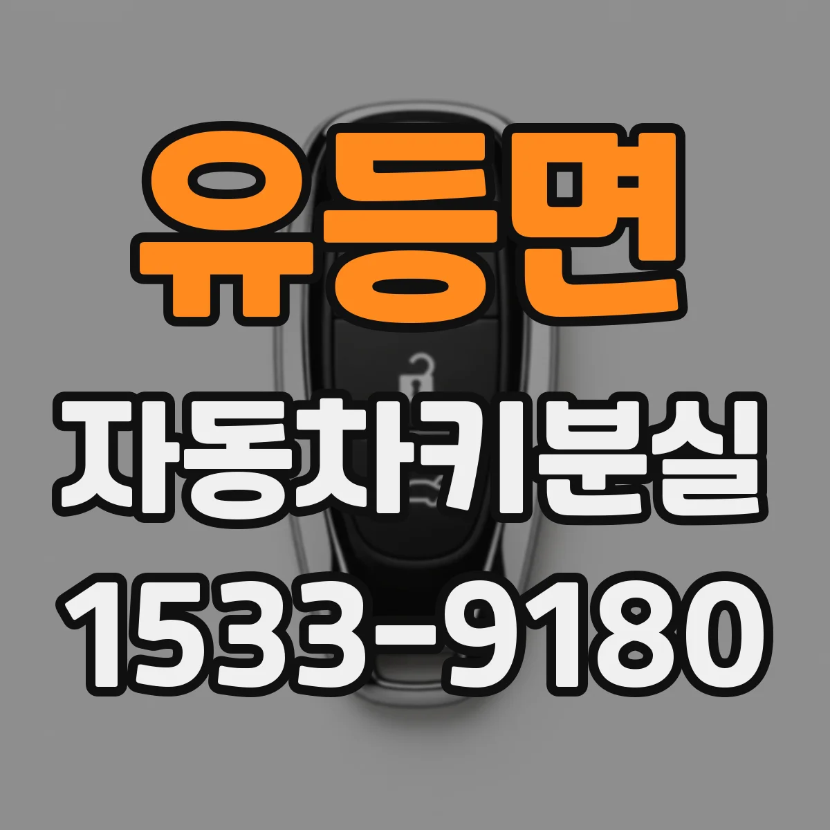 유등면 자동차키분실