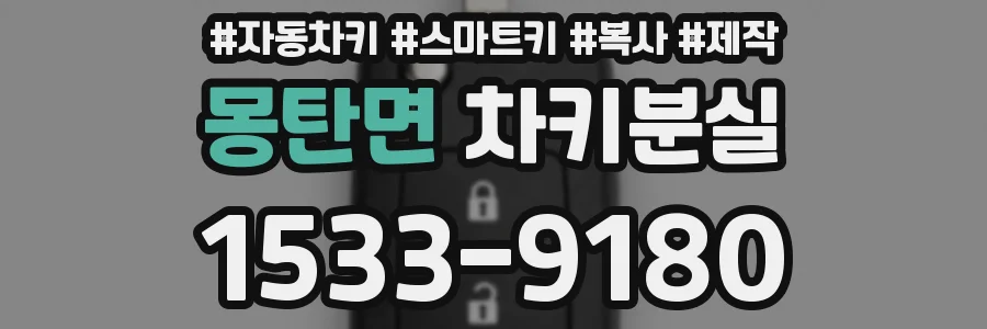 몽탄면 차키분실
