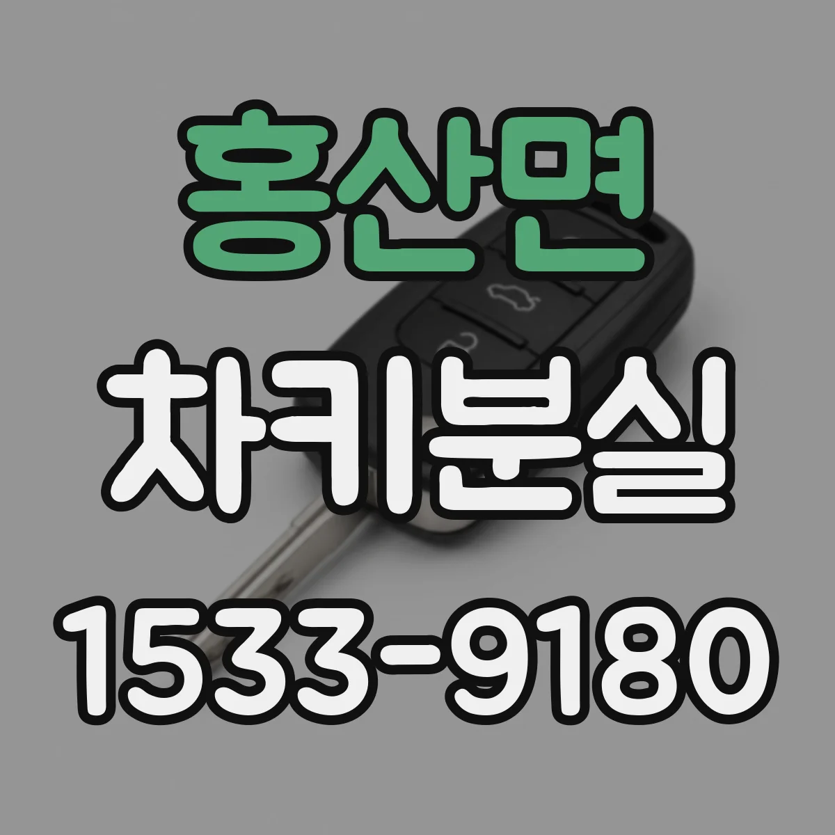 홍산면 차키분실
