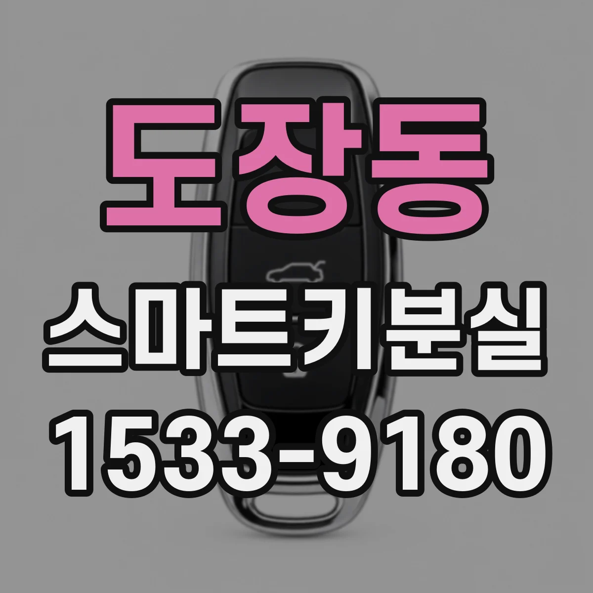 도장동 스마트키분실