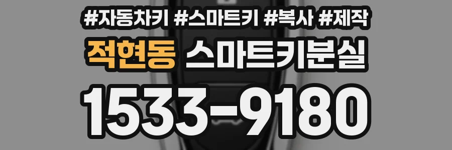 적현동 스마트키분실