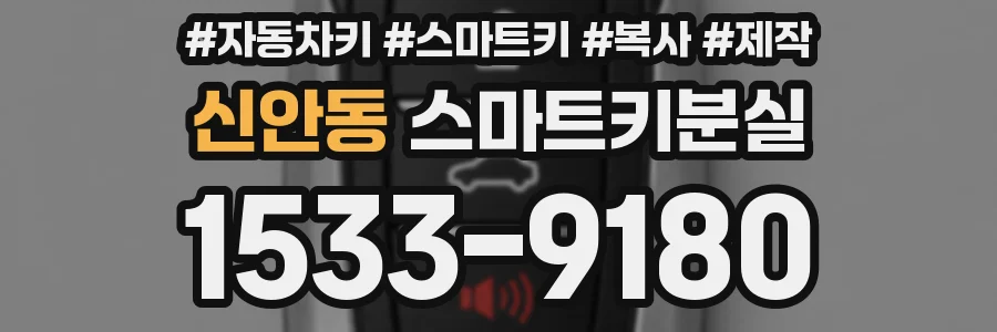 신안동 스마트키분실