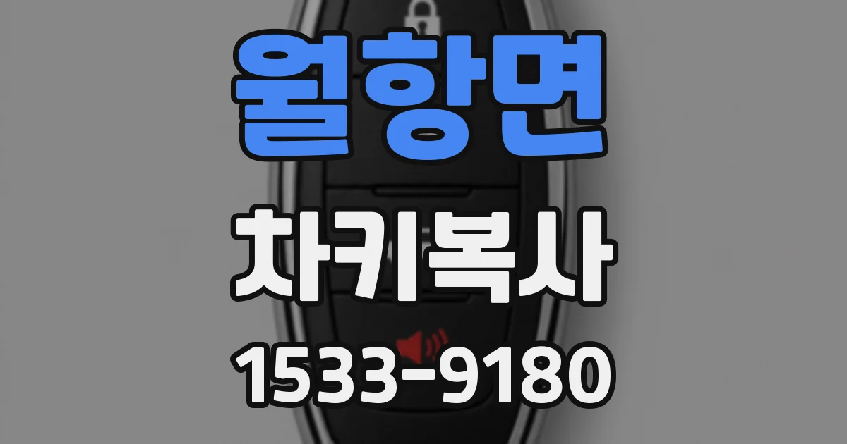 월항면 차키복사