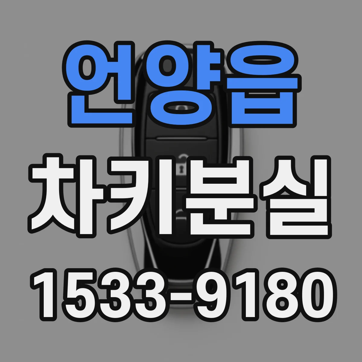 언양읍 차키분실