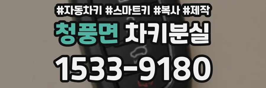 청풍면 차키분실