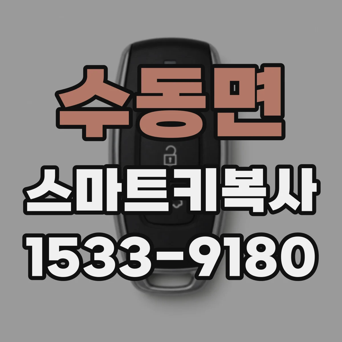 수동면 스마트키복사
