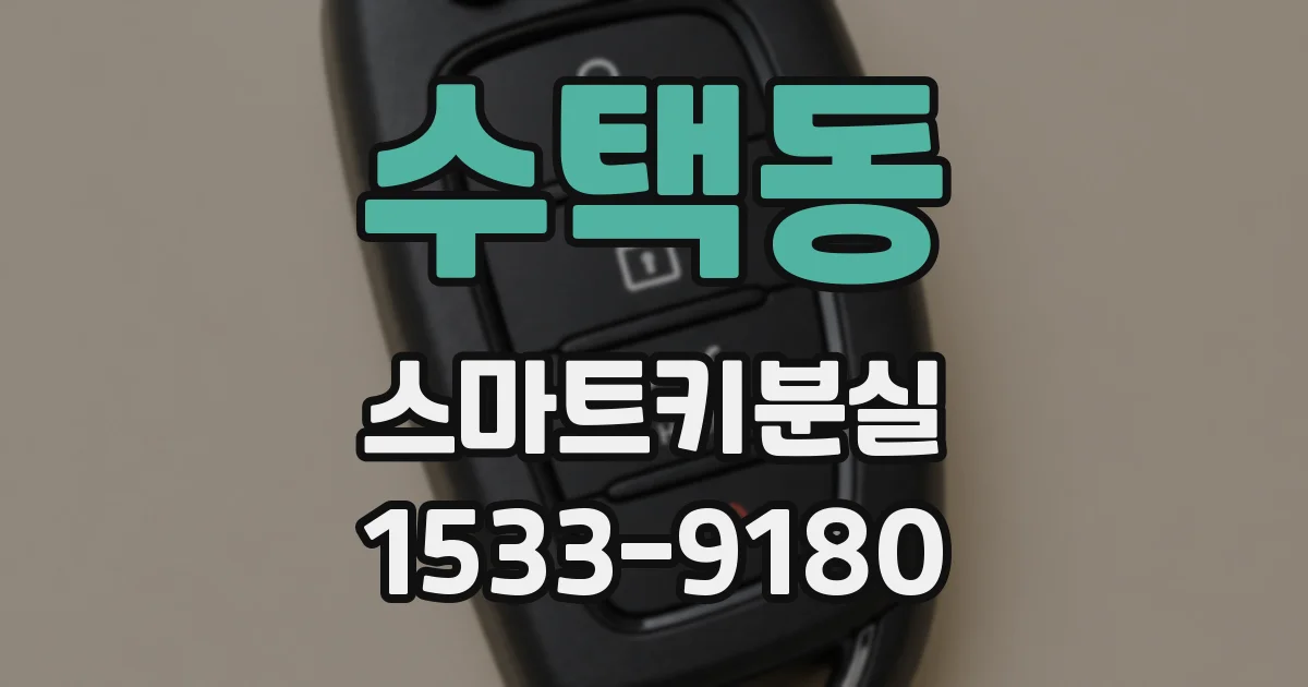 수택동 스마트키분실