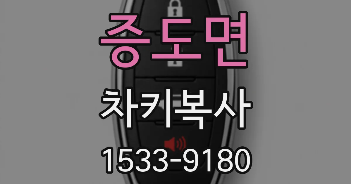 증도면 차키복사
