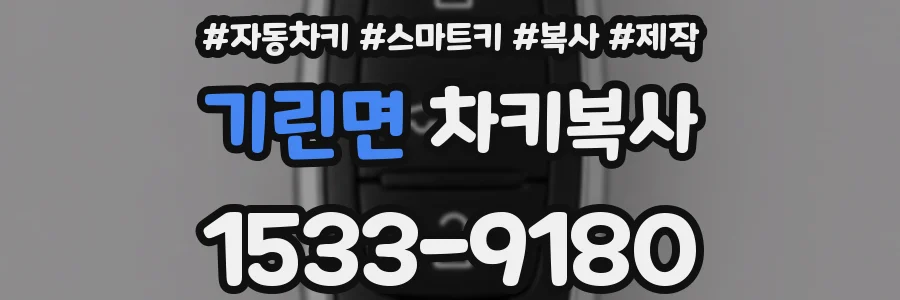 기린면 차키복사