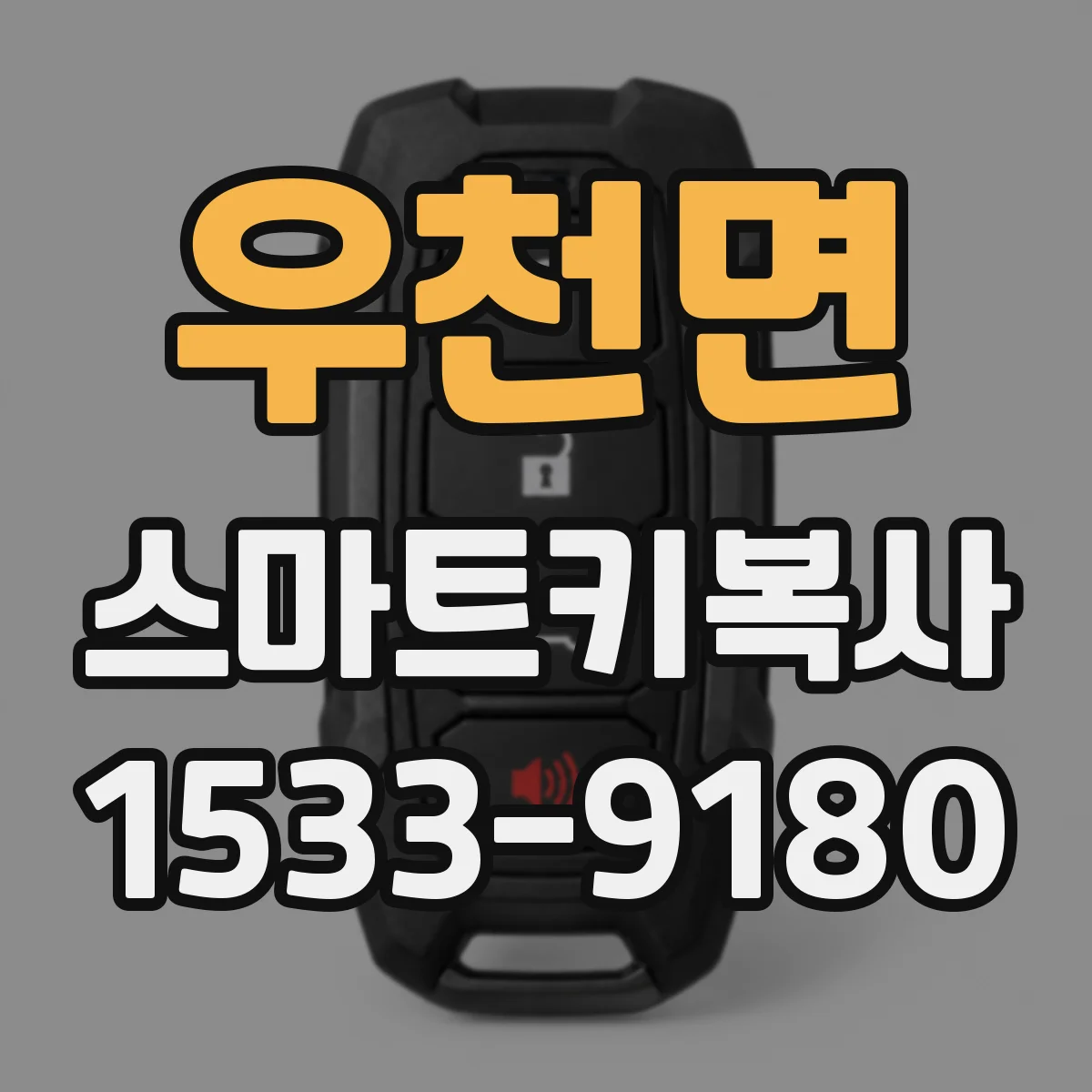 우천면 스마트키복사
