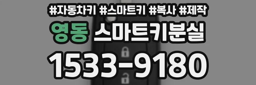 영동 스마트키분실