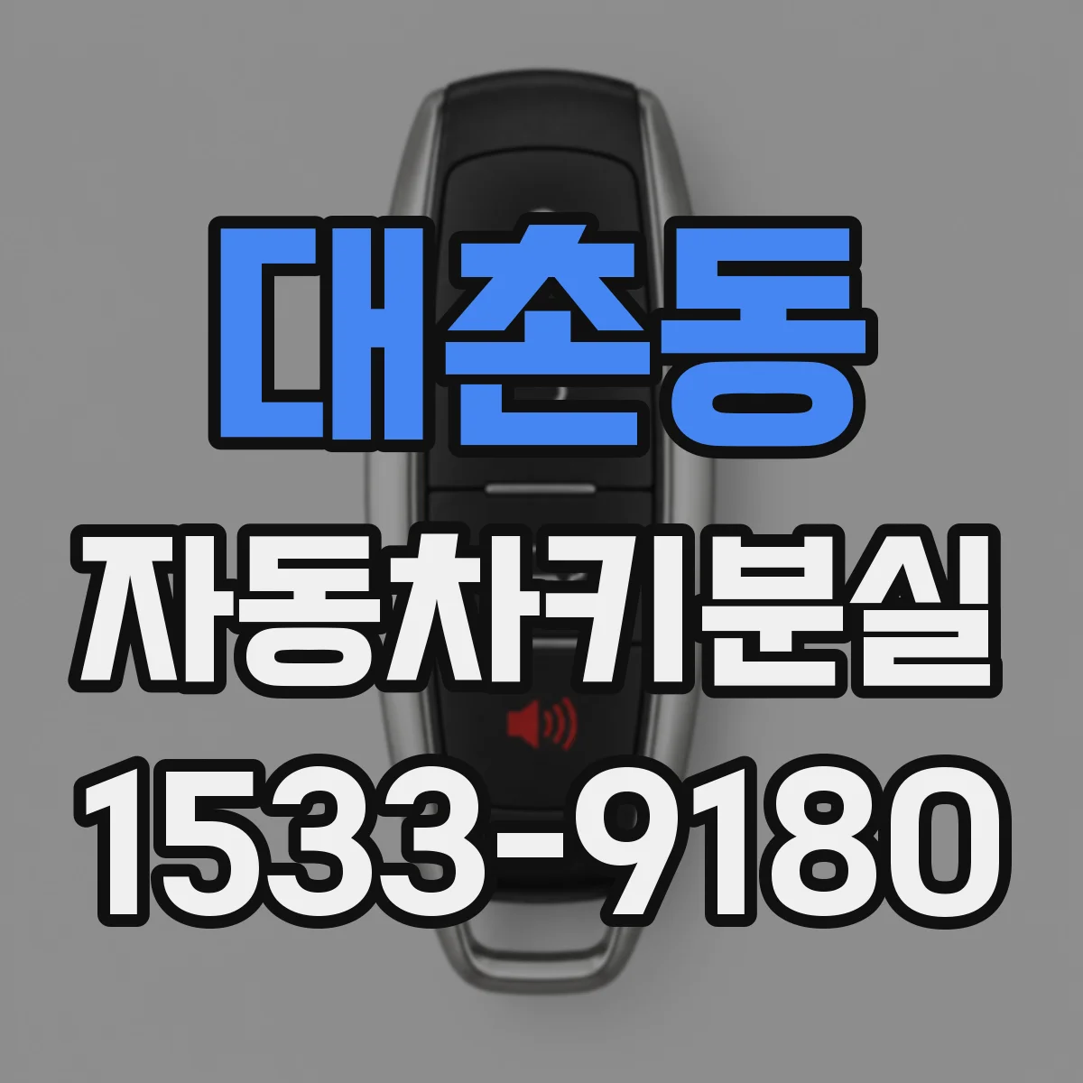 대촌동 자동차키분실