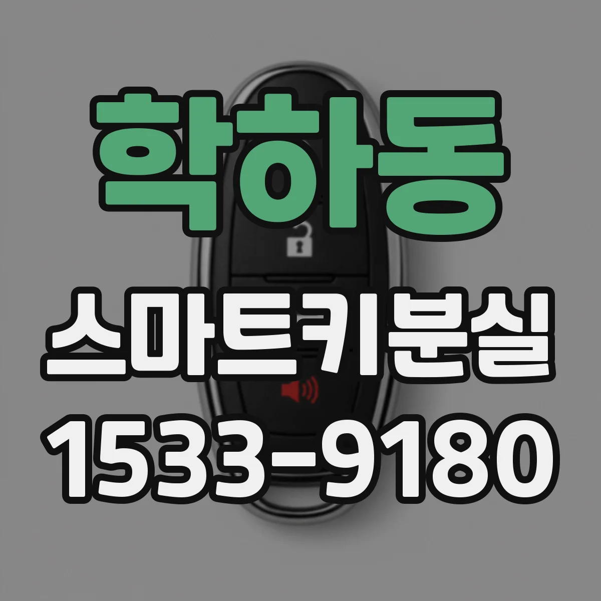 학하동 스마트키분실