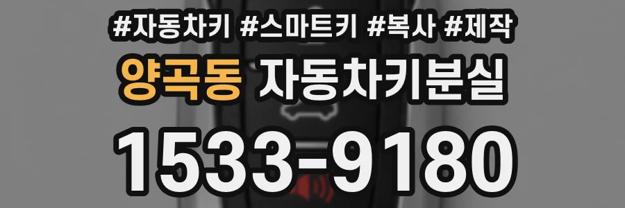 양곡동 자동차키분실