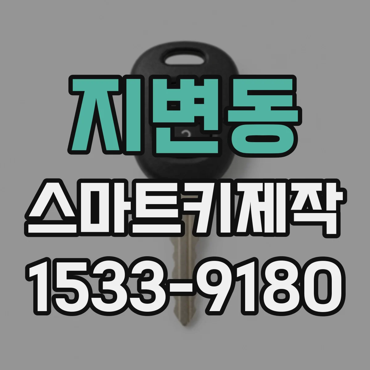 지변동 스마트키제작