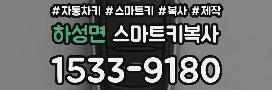 하성면 스마트키복사