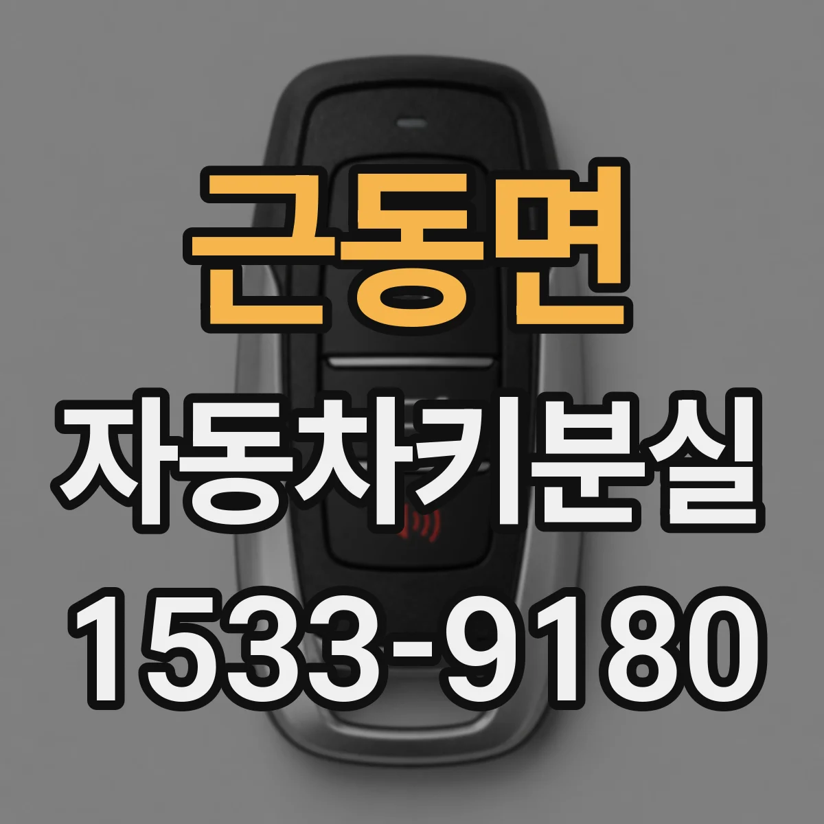 근동면 자동차키분실