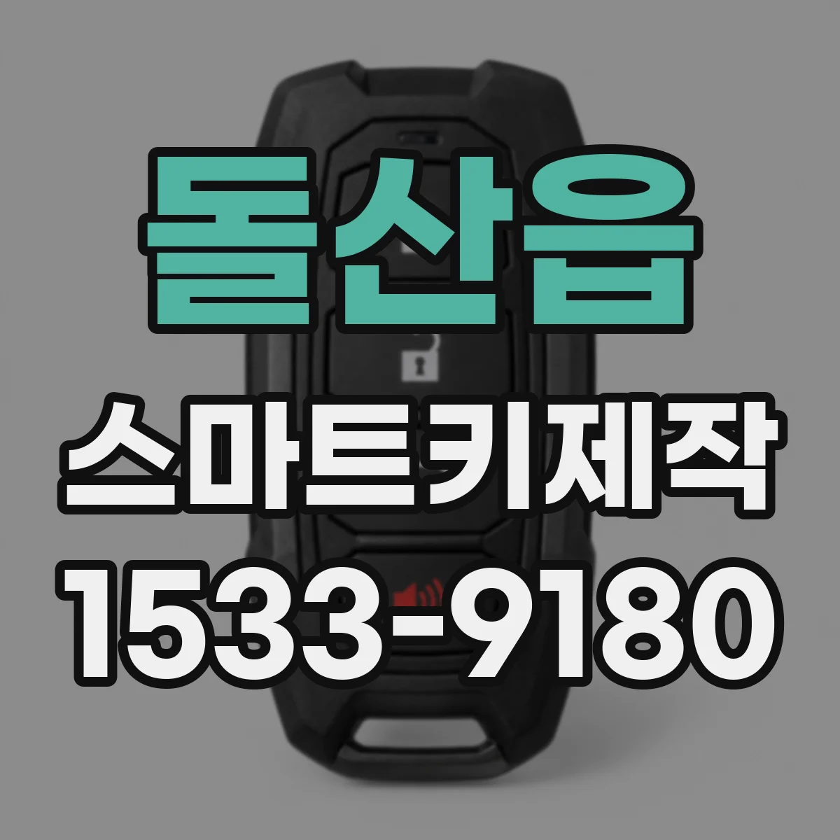 돌산읍 스마트키제작